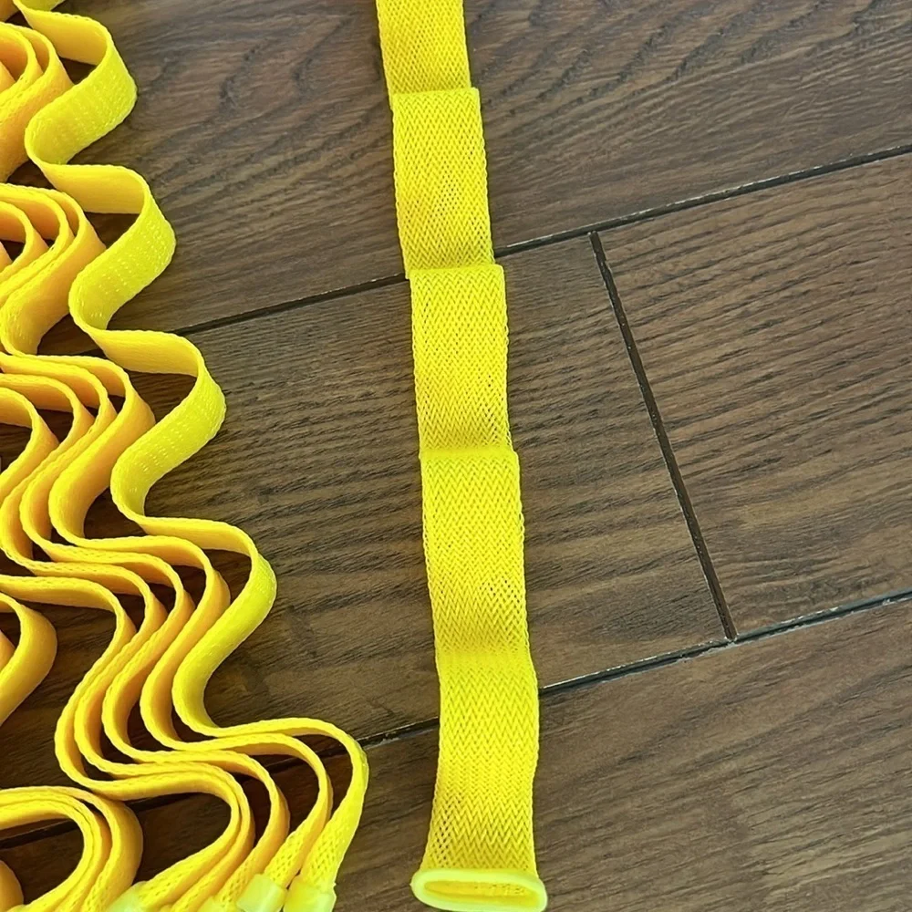 Water ripple hair rollers like new